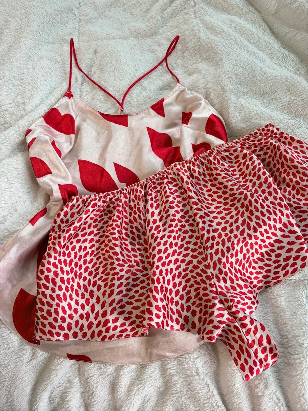 Used Red & Pink Set